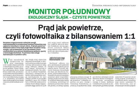 Monitor Poudniowy